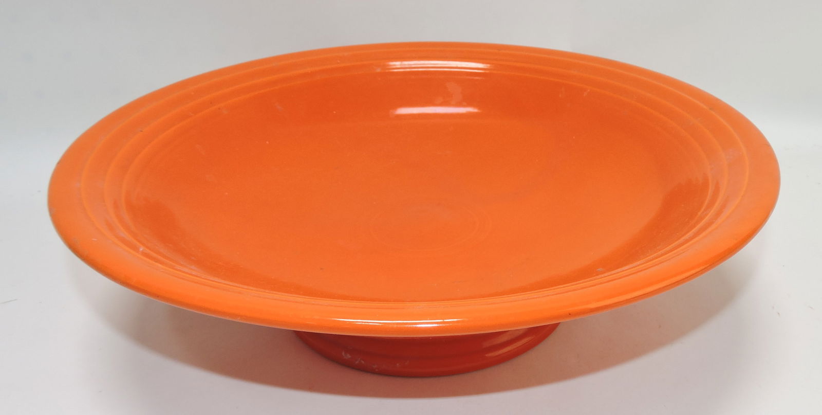 Fiesta 12" footed comport, red (1 of 1)