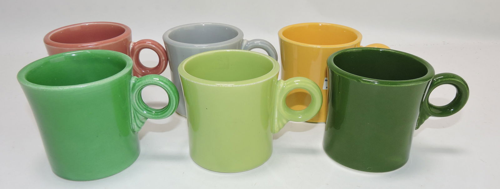 Fiesta lot of 6 mugs: .