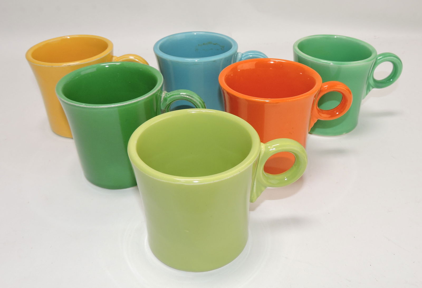 Fiesta lot of 6 mugs: .