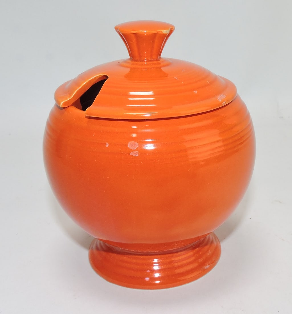 Fiesta marmalade, red, glaze miss to (1 of 1)