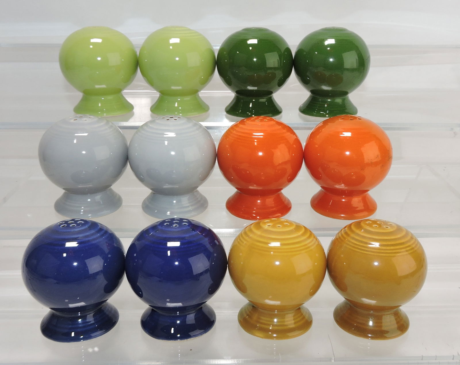 Fiesta salt & pepper group, 6 pair, (1 of 1)