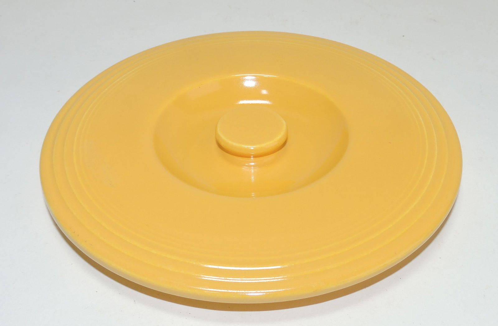 Fiesta #3 mixing bowl lid, yellow (1 of 1)