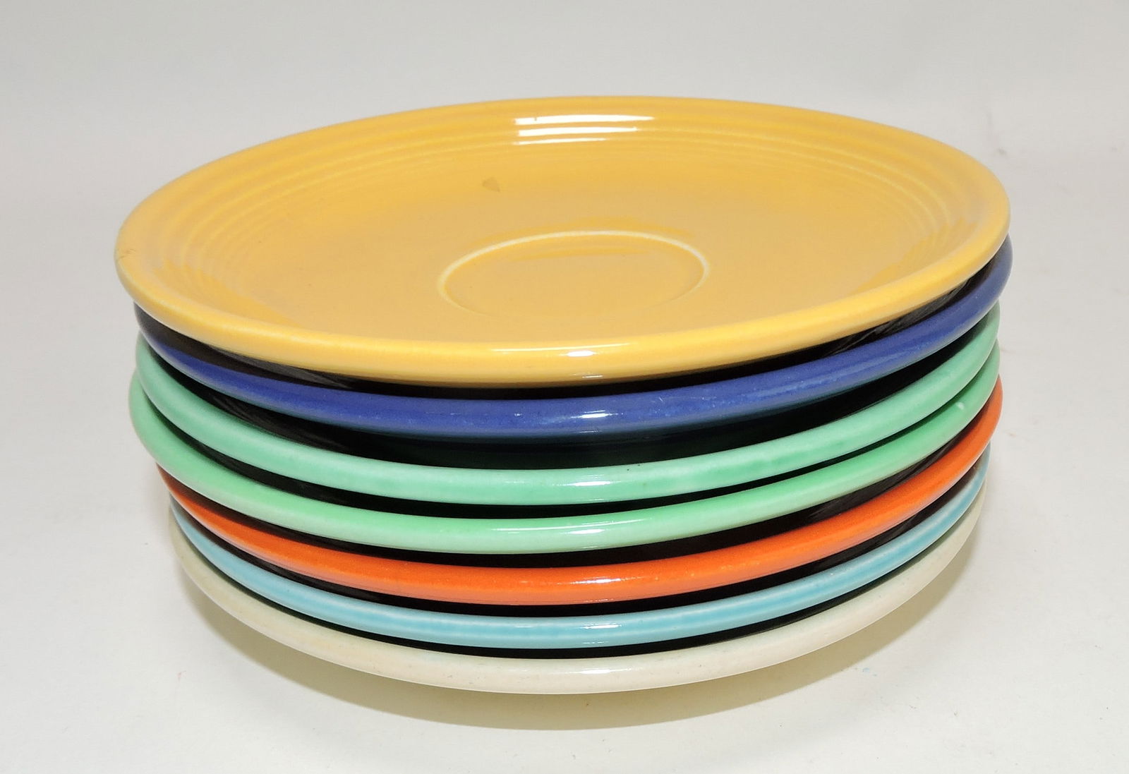 Fiesta demitasse saucer group, (1 of 1)