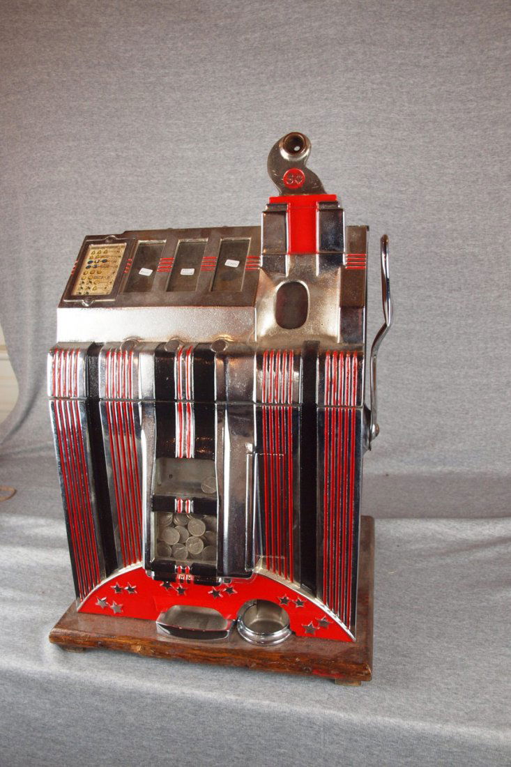 1931 Mills Skyscraper 5 cent slot machine