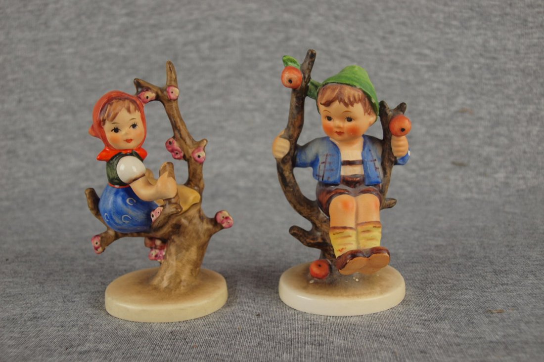 Hummel lot of 2 figures - Apple Tree Boy and Apple Tr