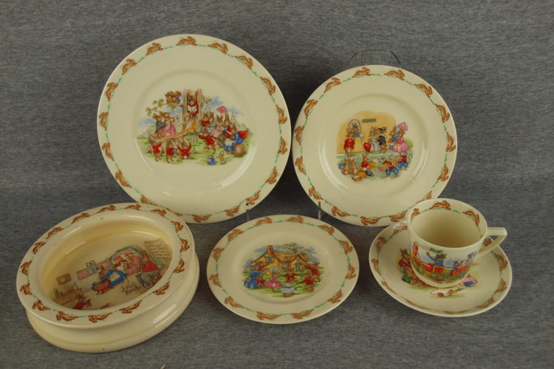 Royal Doulton Bunnykins 6 piece child's set