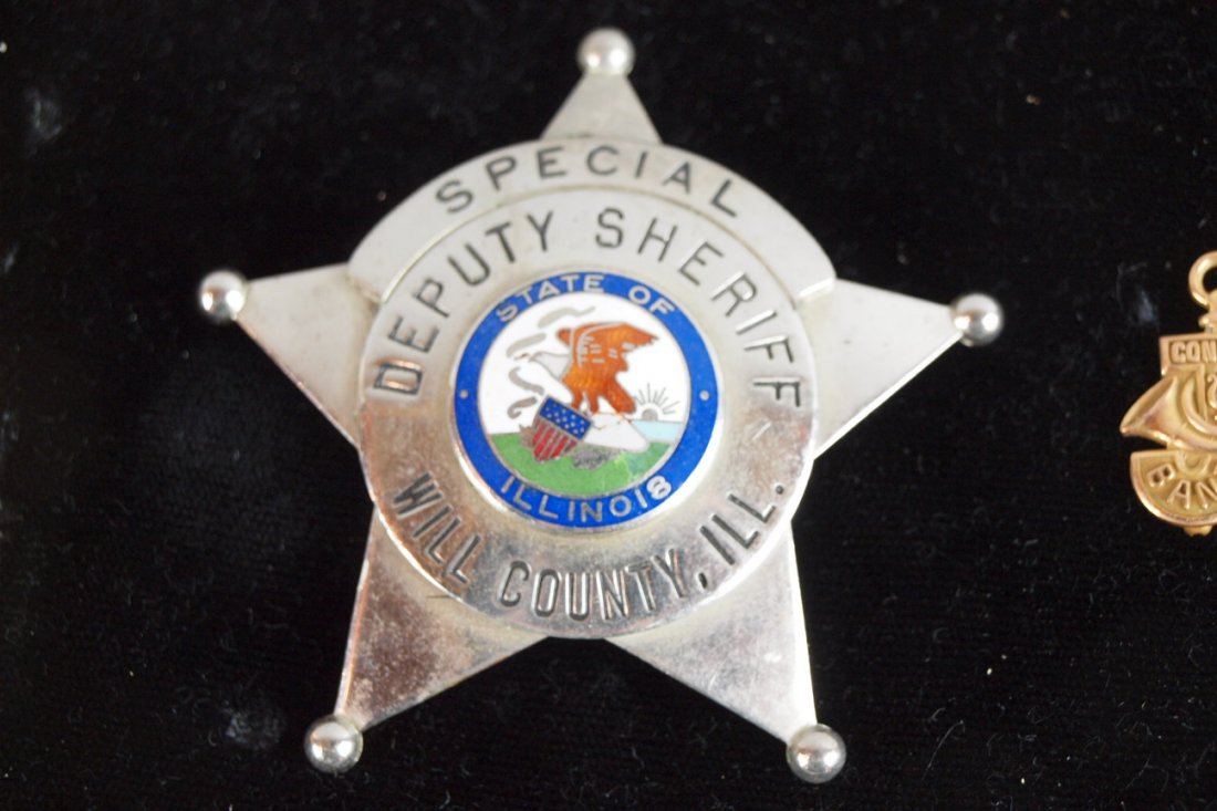 Fireman and Policeman badge collection - 2