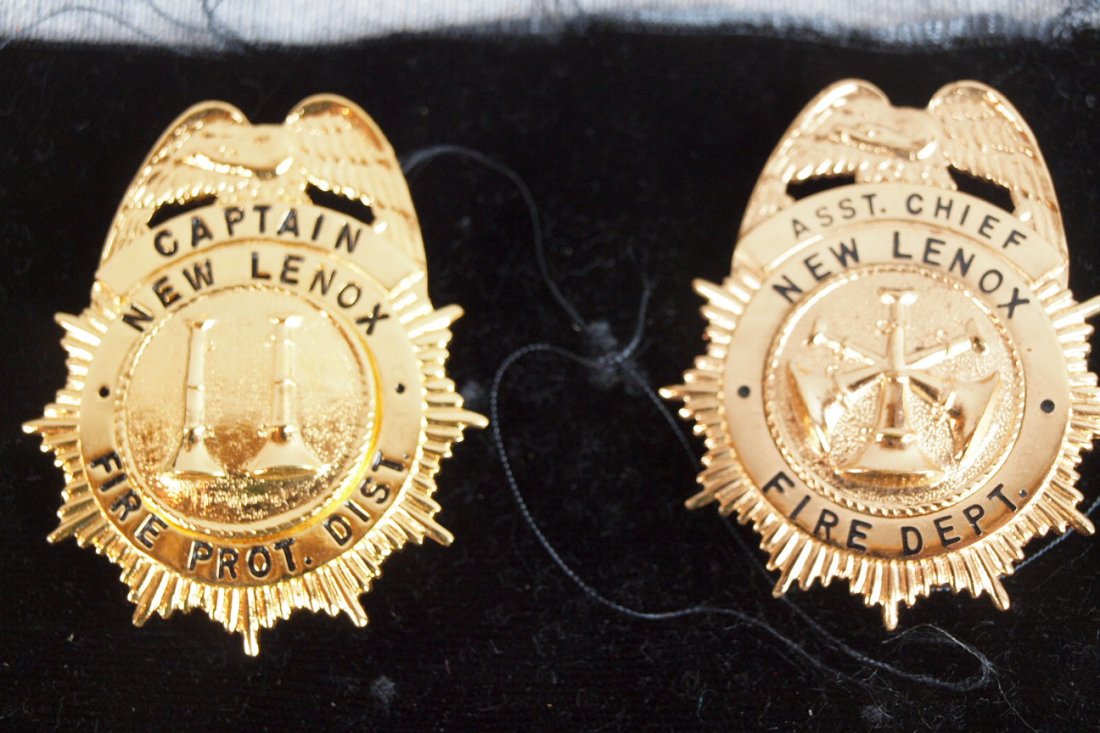 Fireman and Policeman badge collection - 4