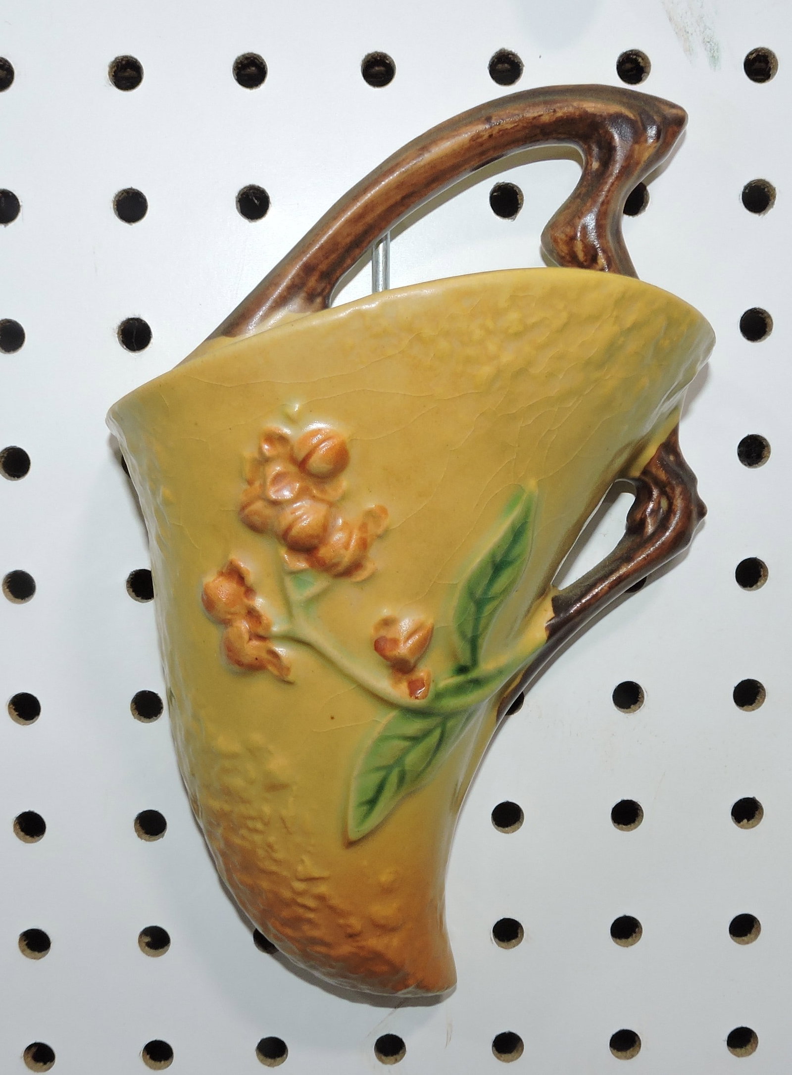 Roseville Bittersweet wall pocket, 7" (1 of 1)