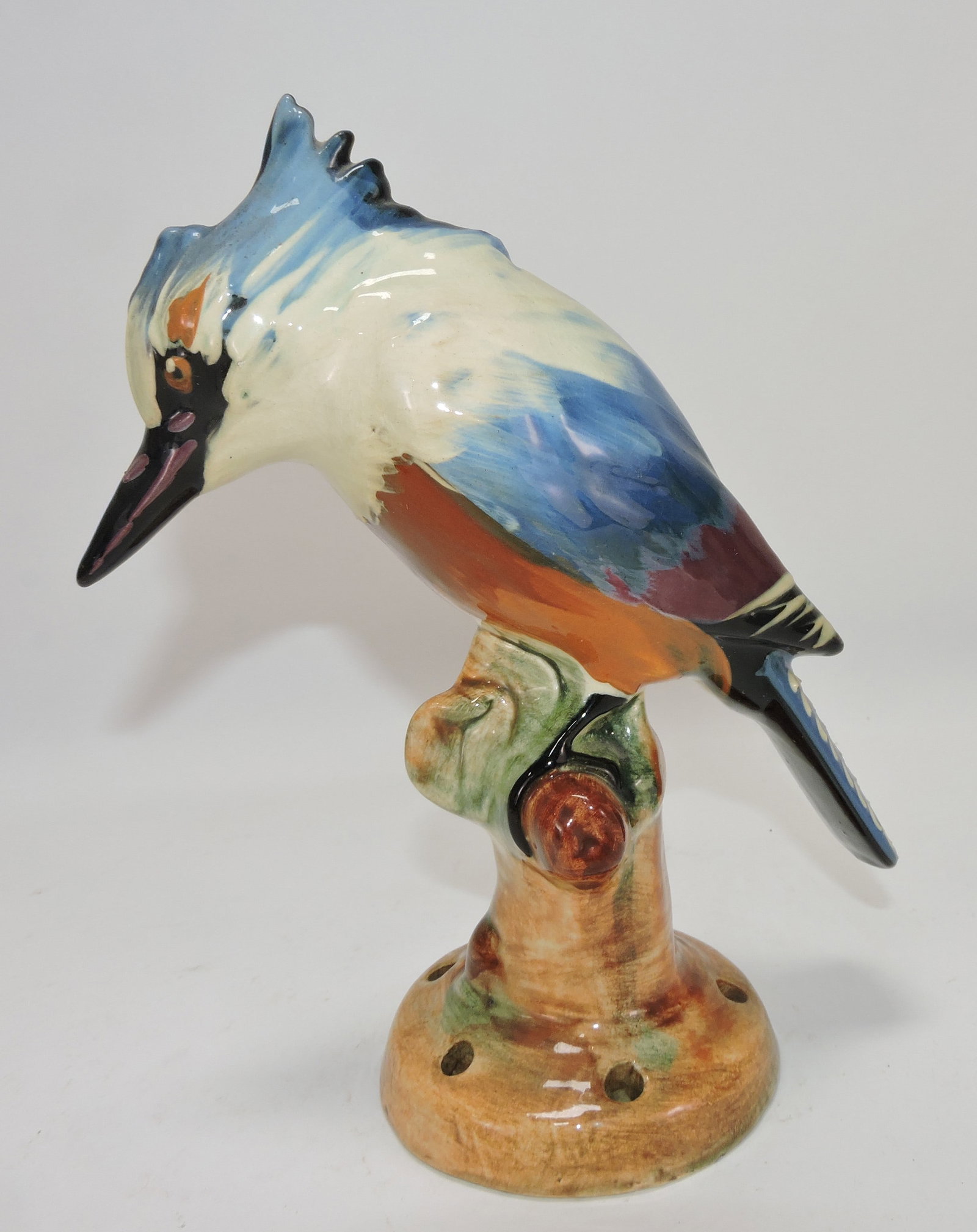 Weller Kingfisher flower frog, 9" (1 of 1)