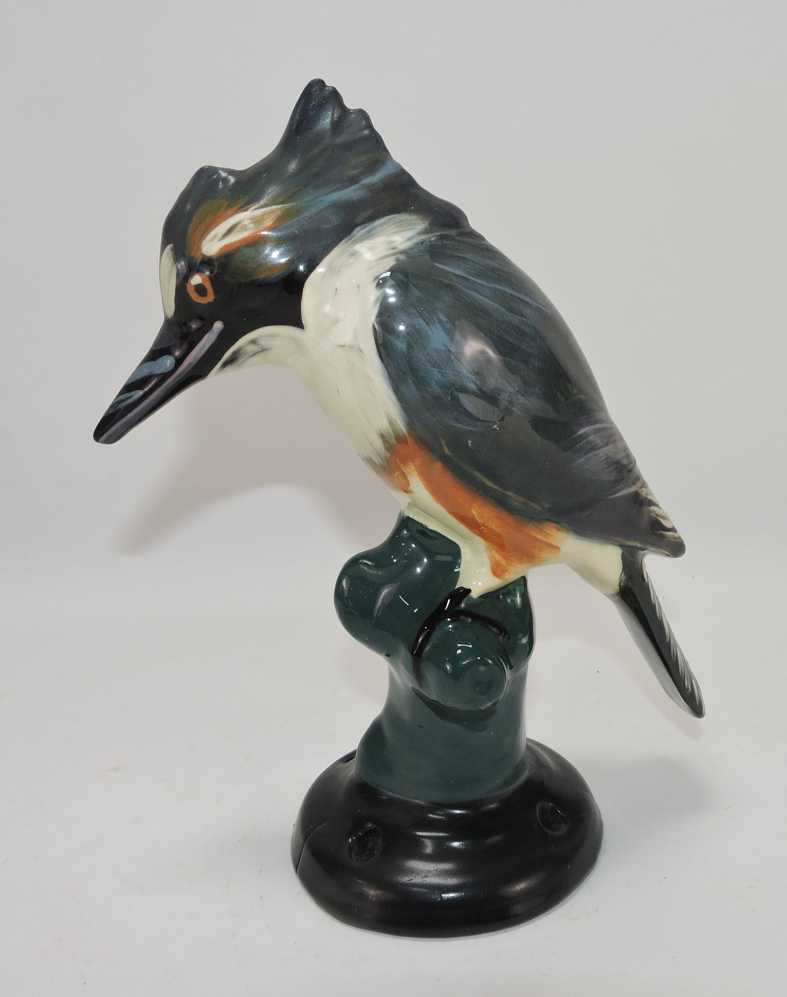 Weller Kingfisher flower frog, 9" (1 of 1)