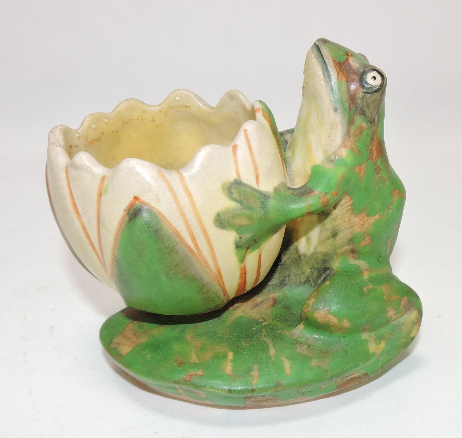 Weller Coppertone frog, 4" (1 of 1)