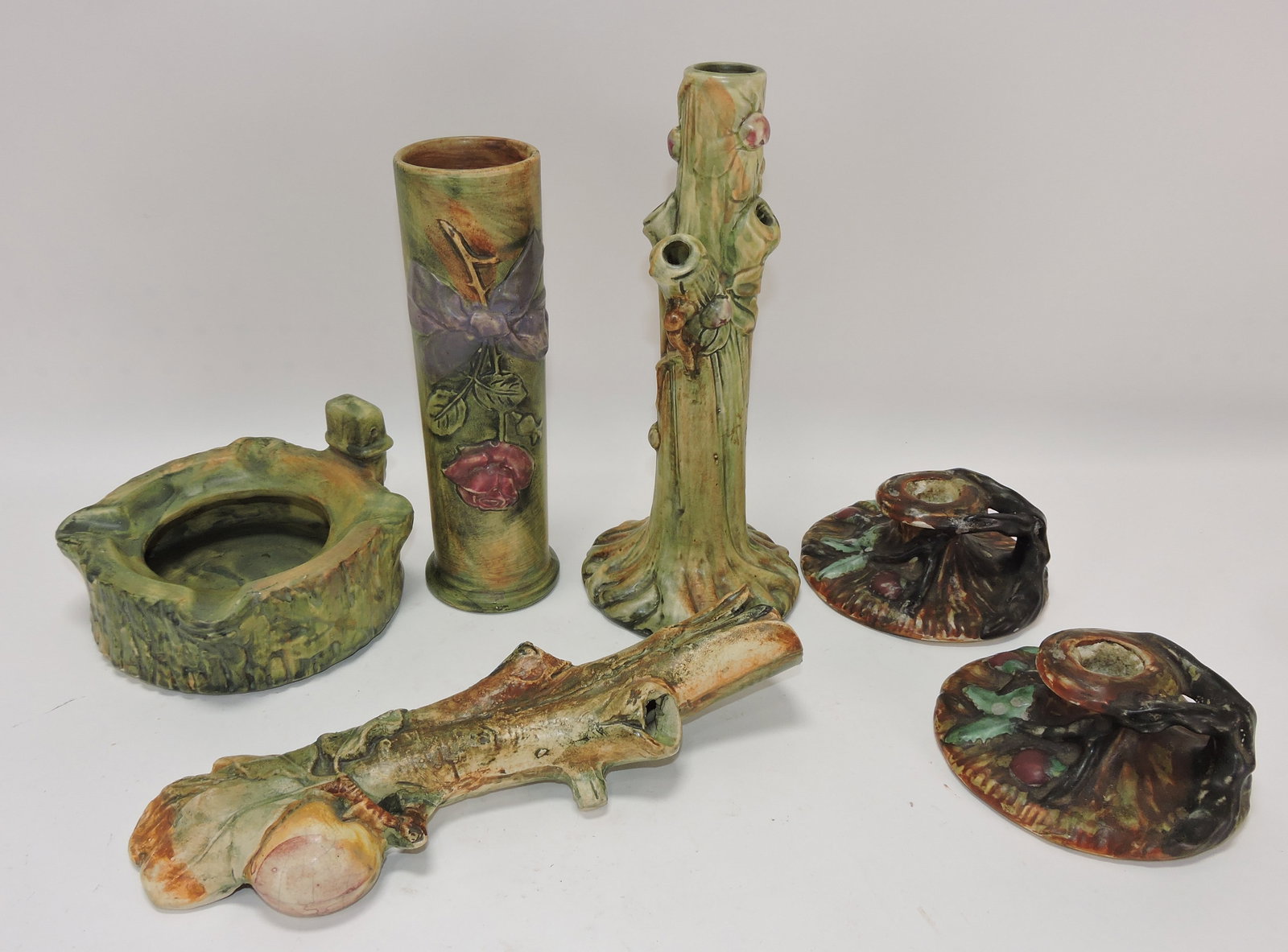 Weller lot of 6 assorted pieces: .