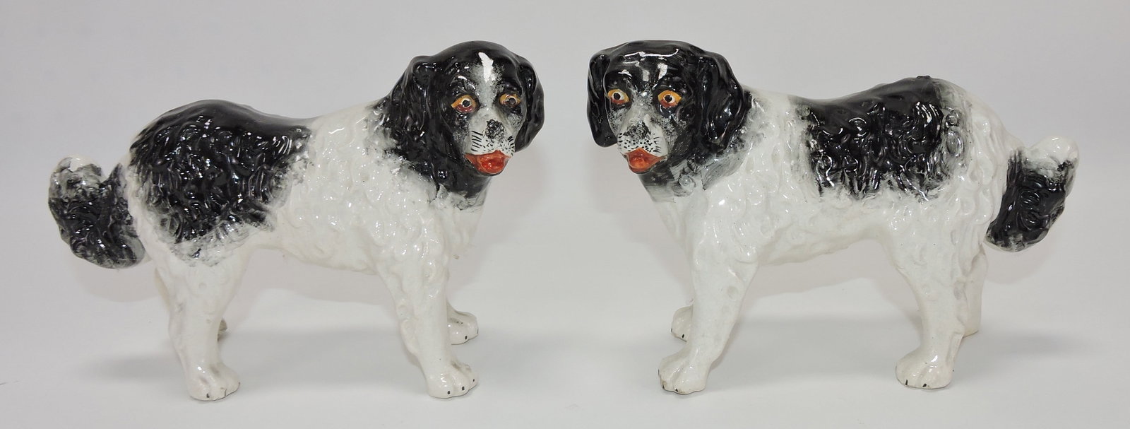 Staffordshire pair of dogs, 5": .