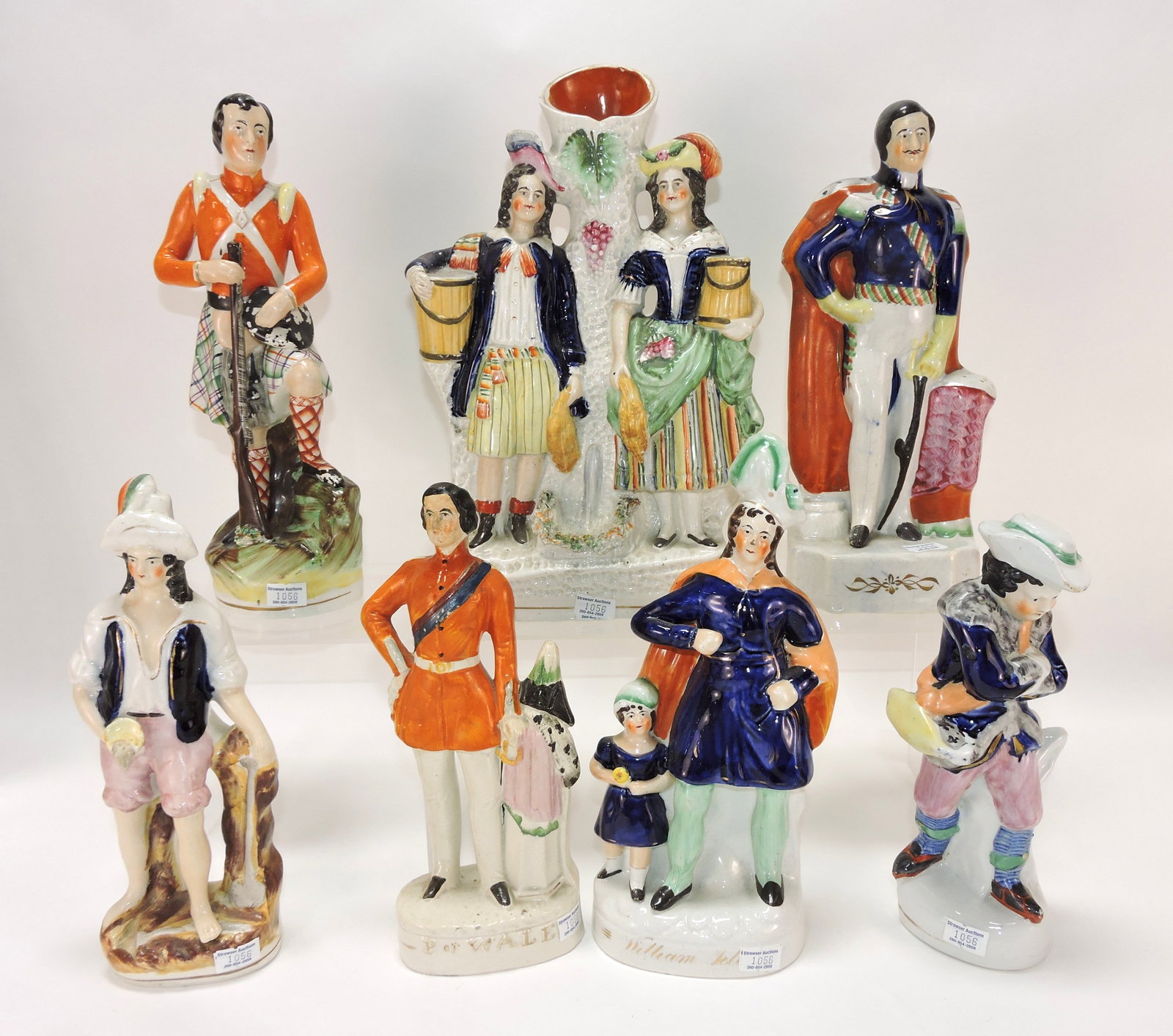 Staffordshire lot of 7 figures, (1 of 1)