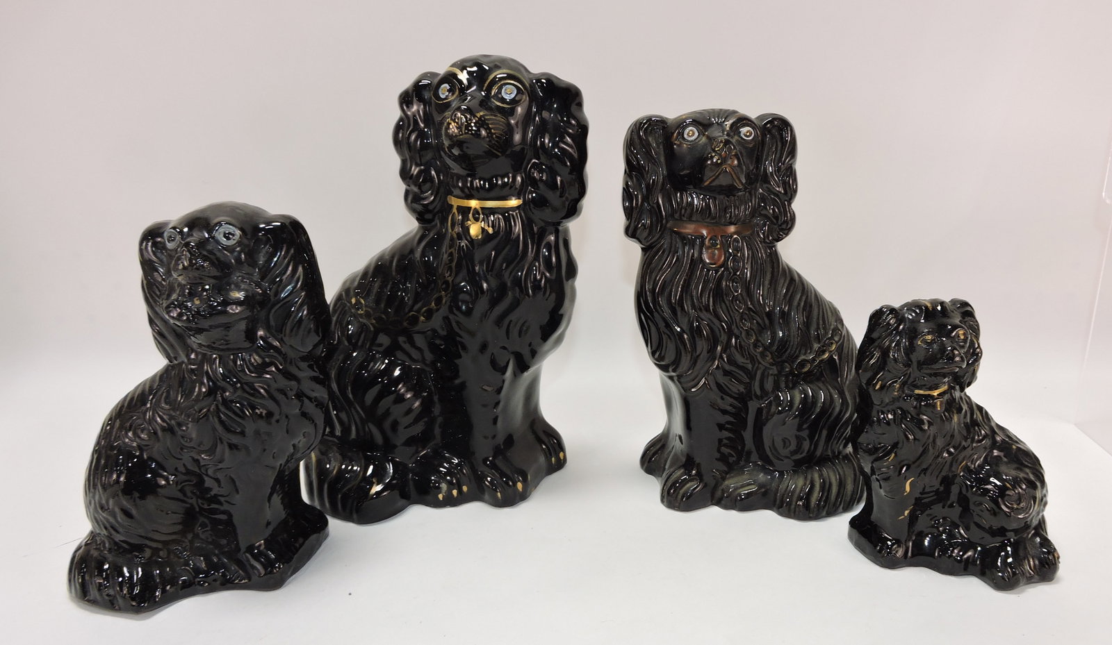 Staffordshire Jackfield black lot of (1 of 1)
