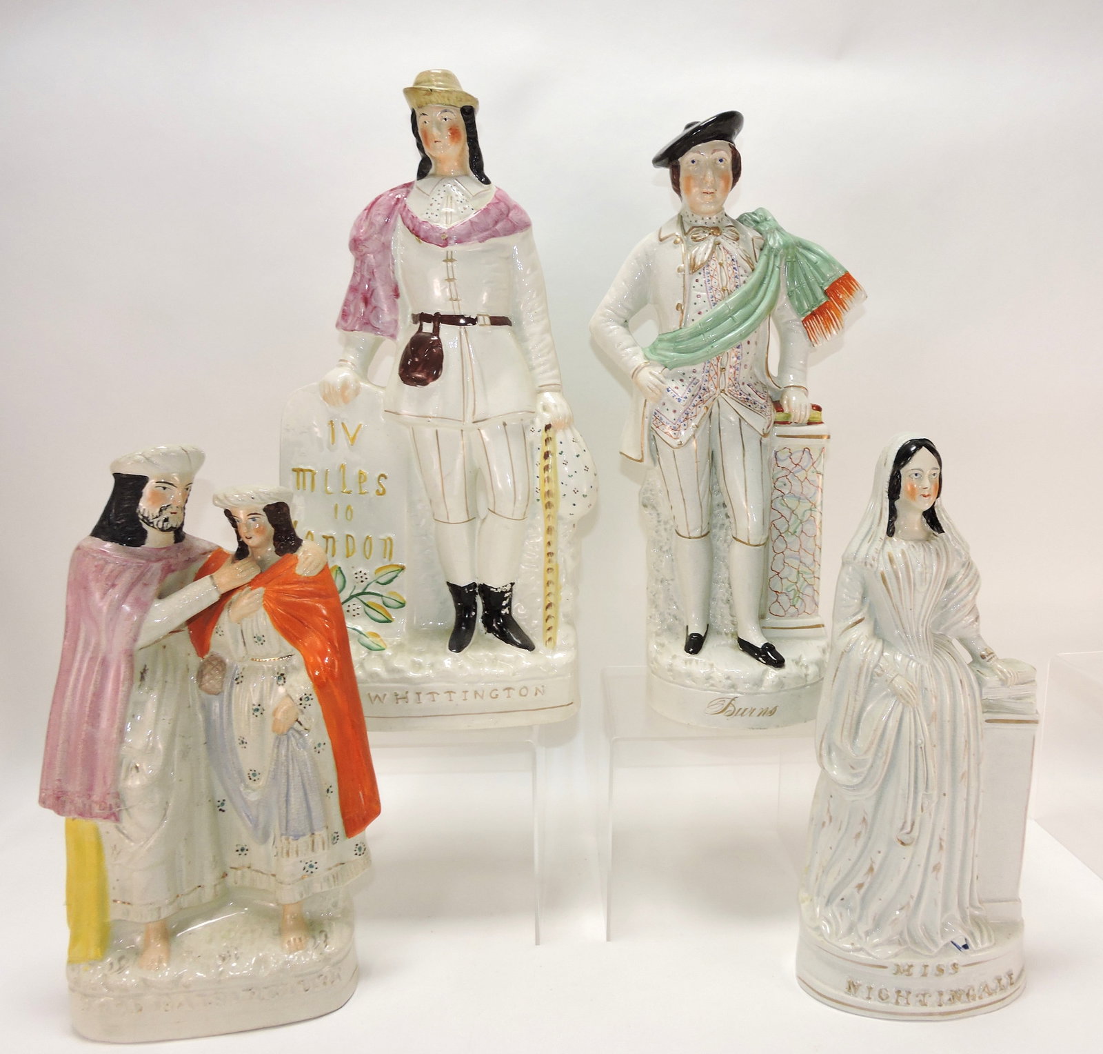 Staffordshire lot of 4 figures, (1 of 1)