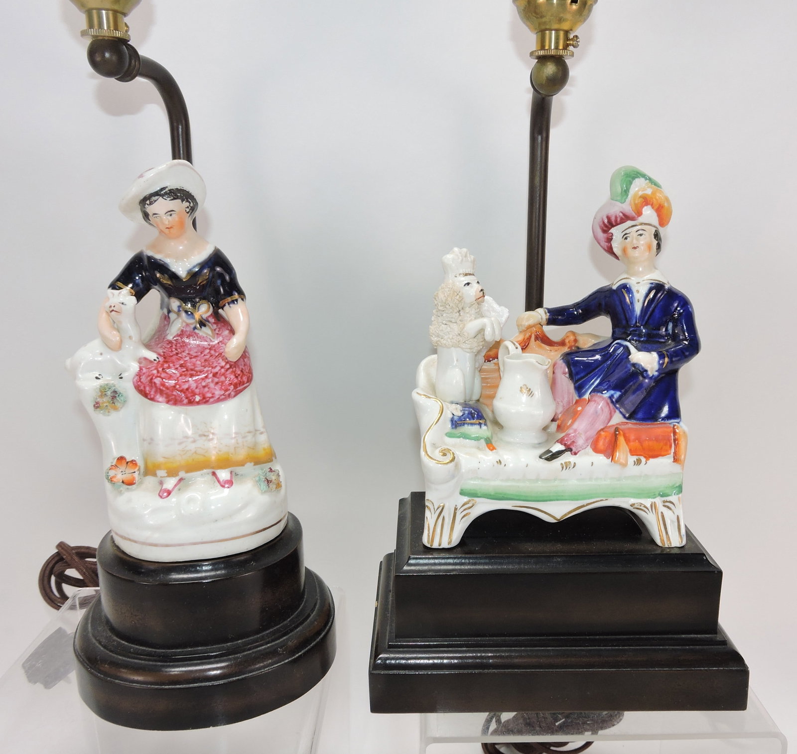 Staffordshire lot of 2 figures made (1 of 1)