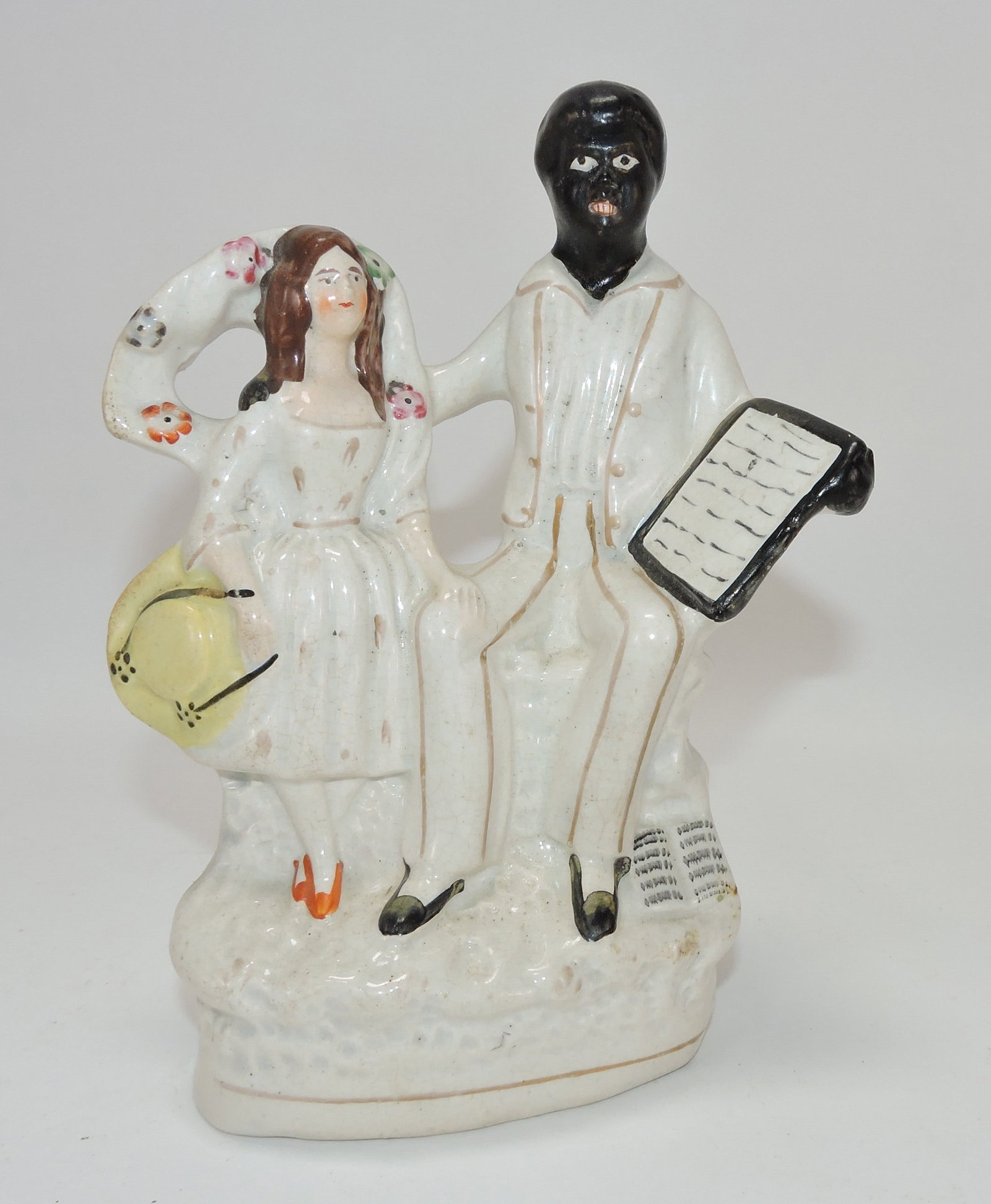 Staffordshire Uncle Tom and Eve (1 of 1)