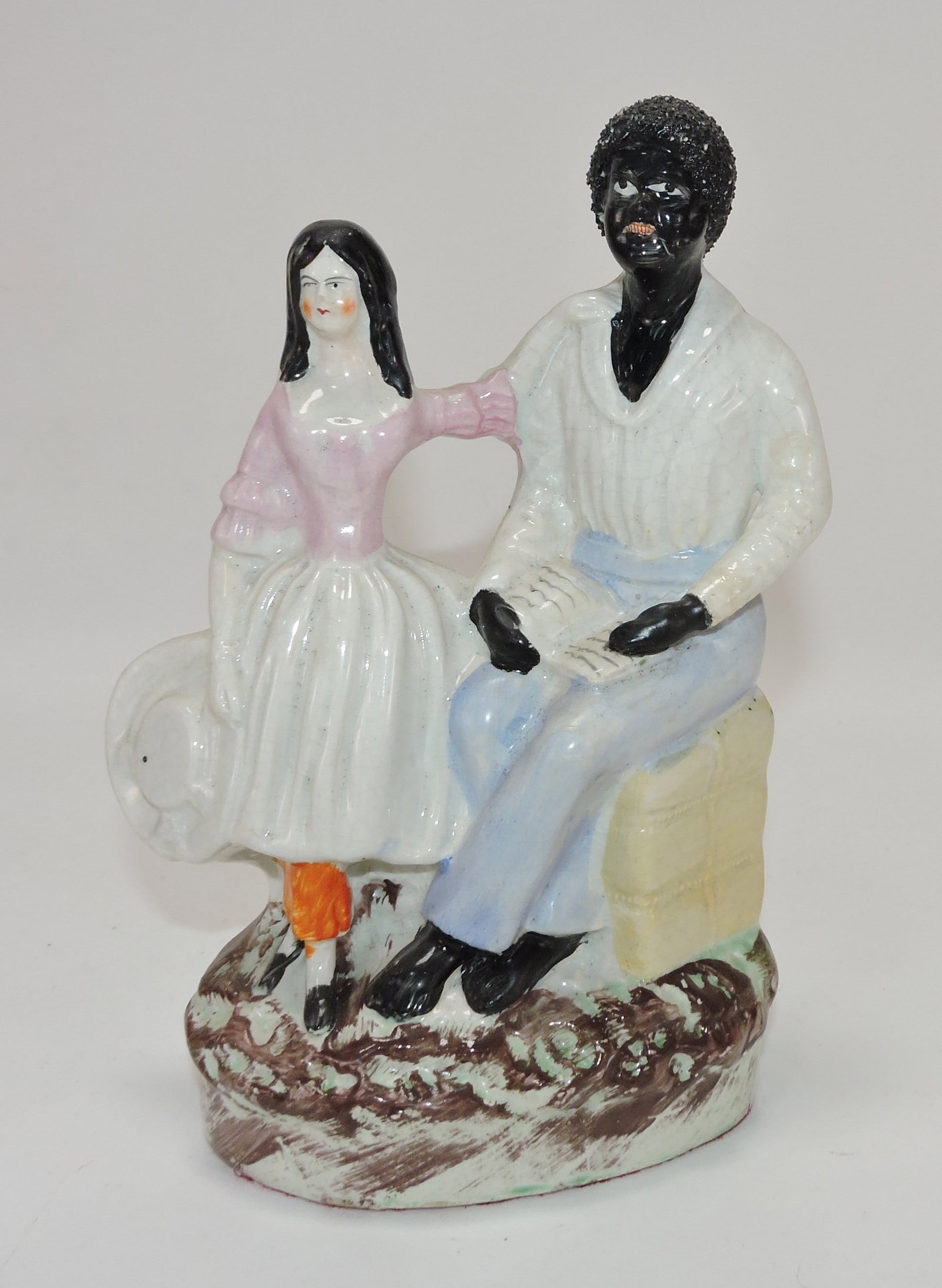 Staffordshire Uncle Tom and Eve (1 of 1)
