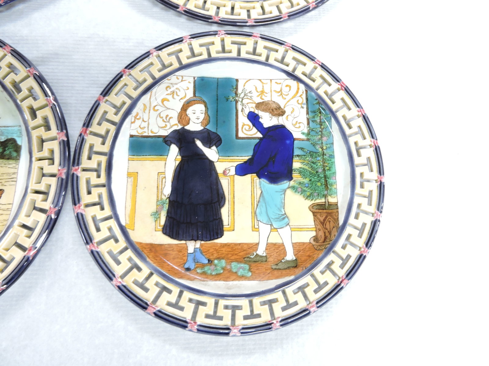 RARE Wedgwood majolica set of - 11