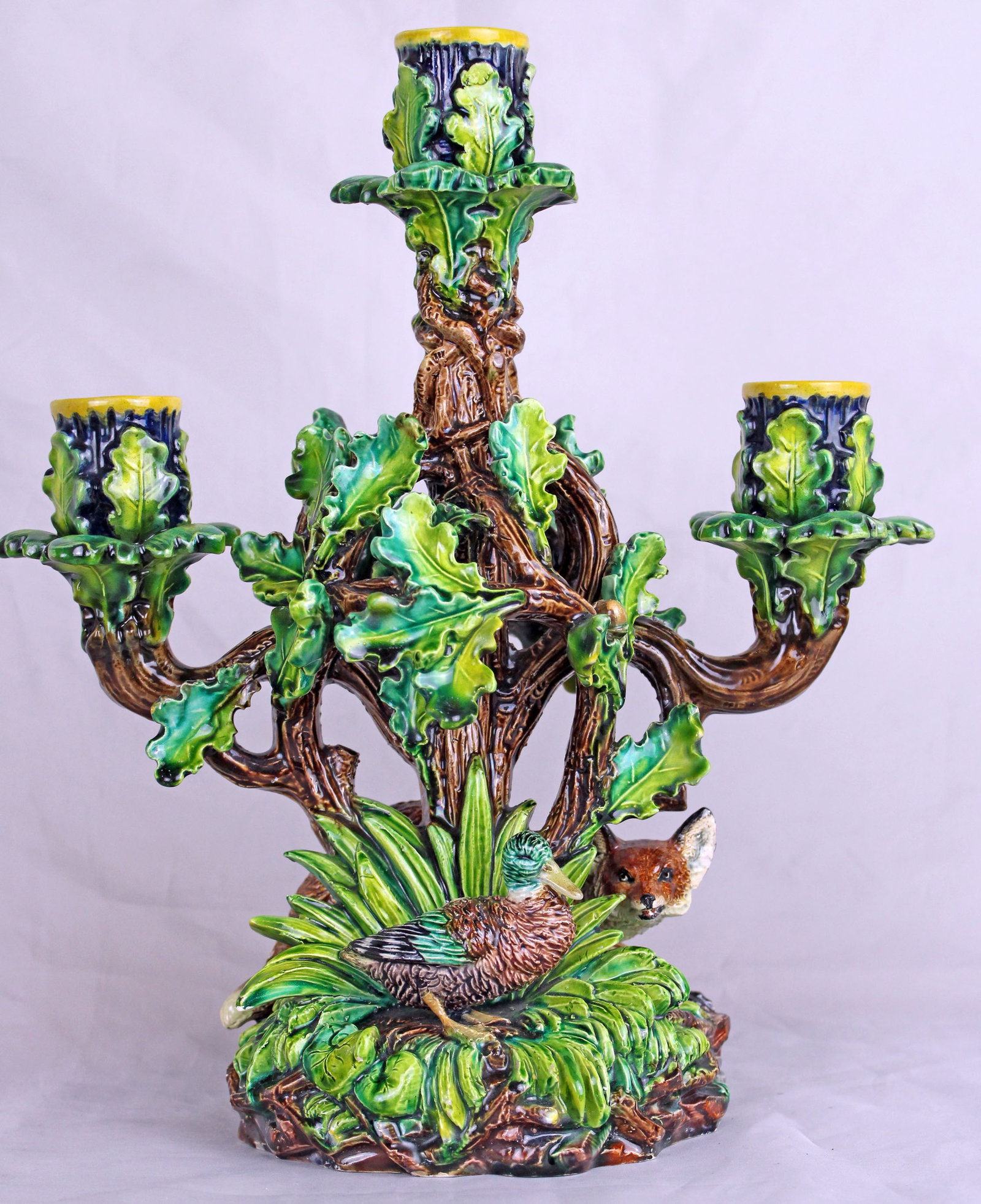 A rare Hugo Lonitz majolica (1 of 6)