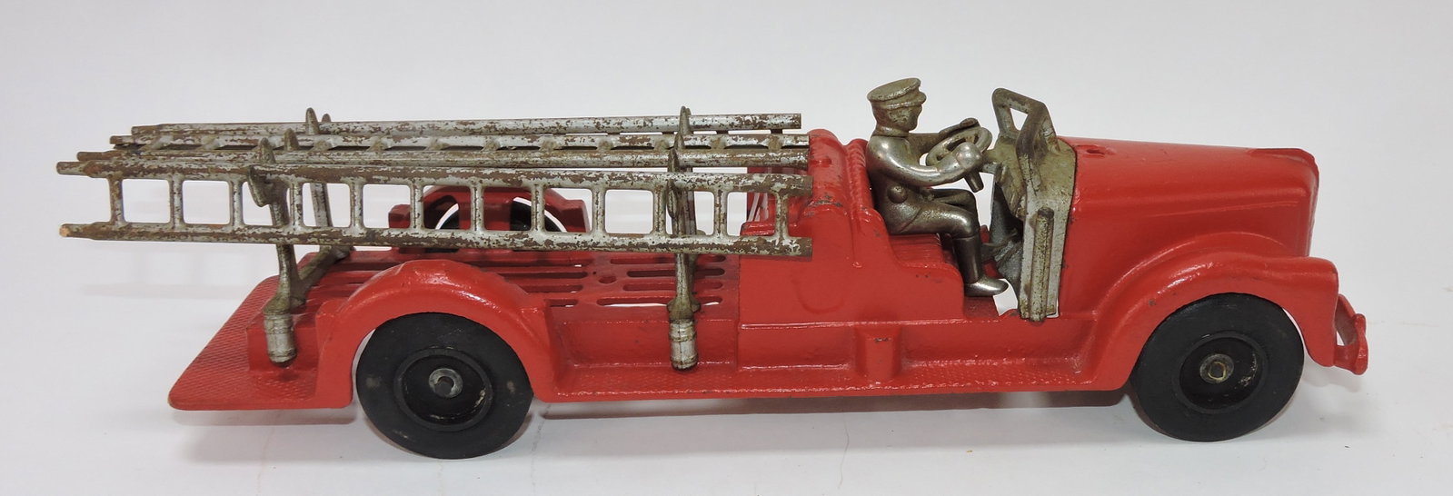 Cast iron firetruck, 13": .
