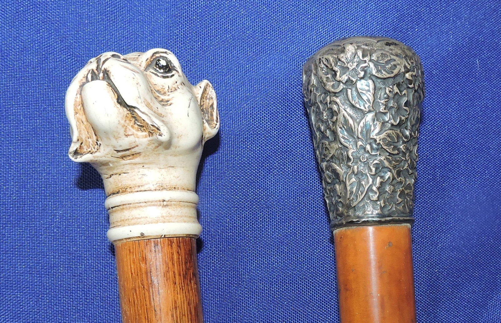 Walking stick lot of 2, 36": .