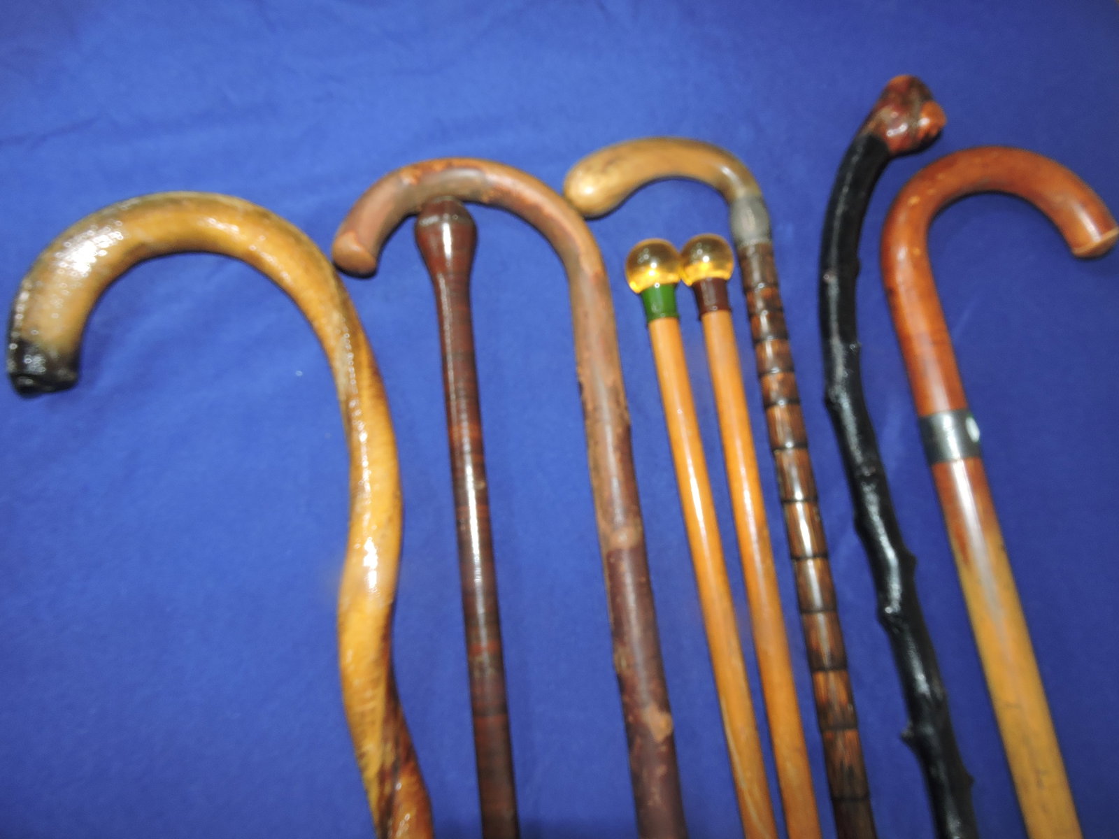Walking cane lot of 8 (1 of 2)