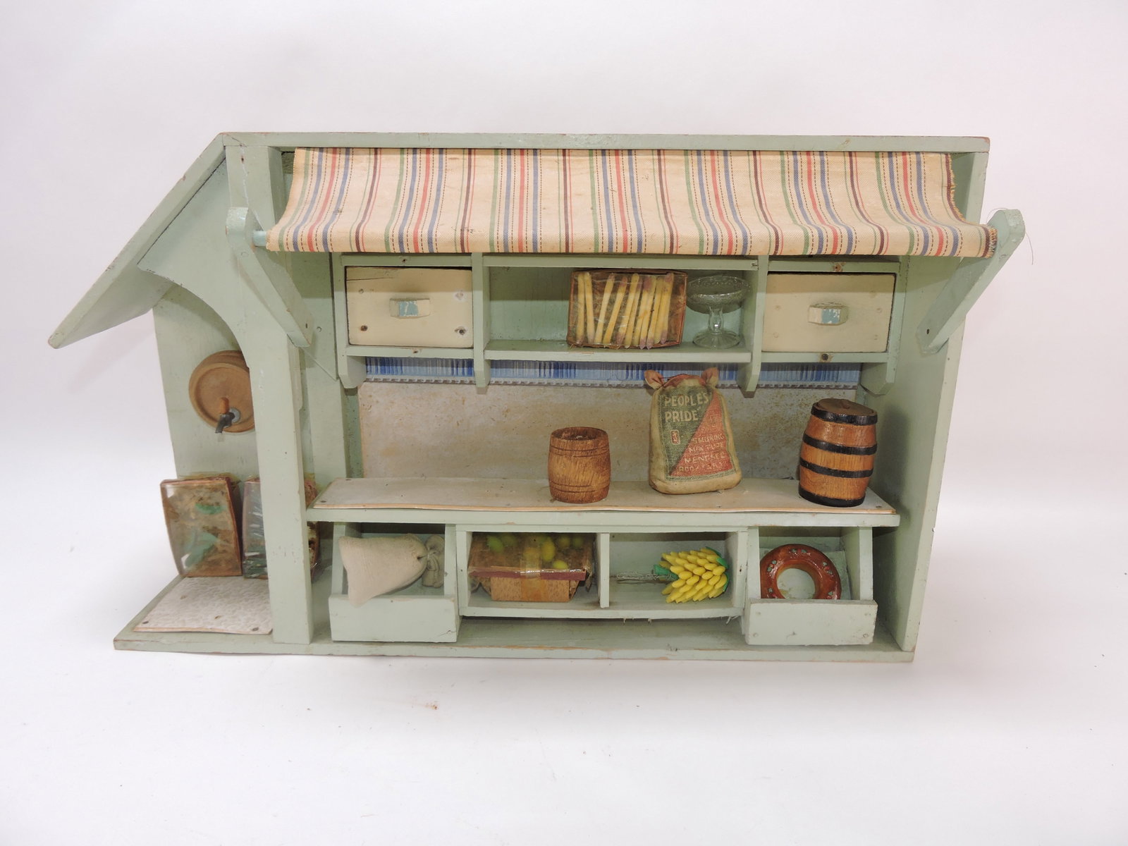 General store diorama, 12"h, 20"w (1 of 1)
