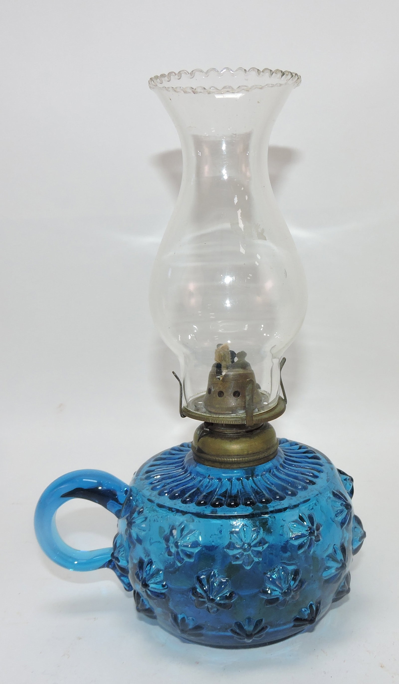 Cobalt finger lamp: .