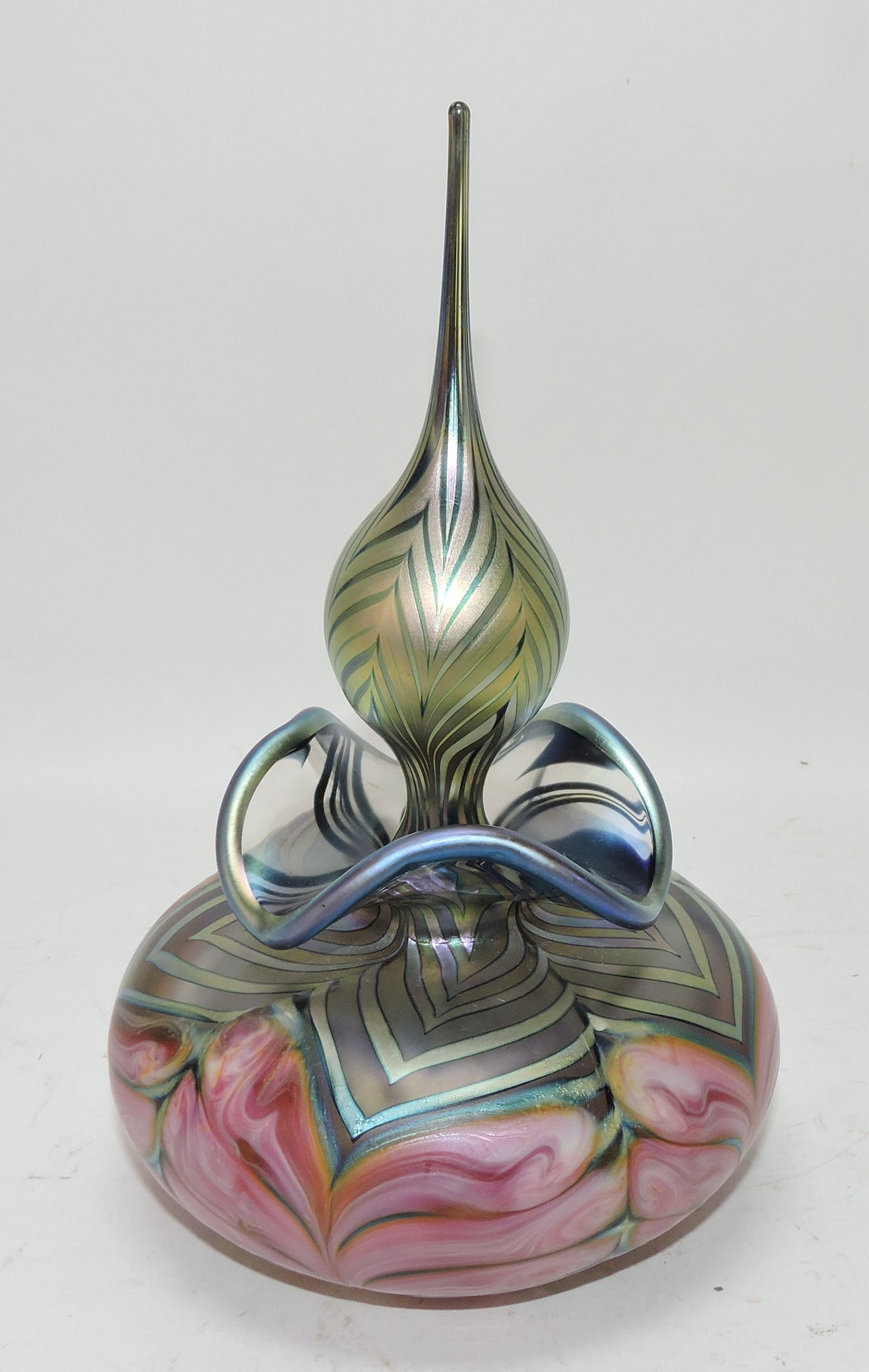 Daniel Lotton 1992 perfume bottle,: 7 1/2"