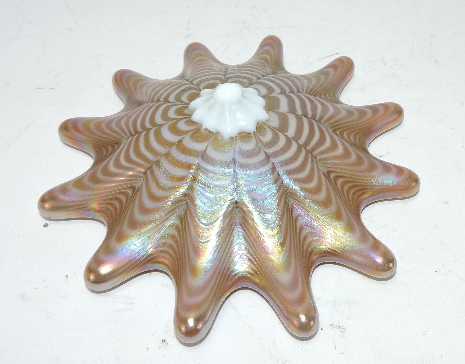 Studio art glass star whimsey, 5 1/2" (1 of 1)