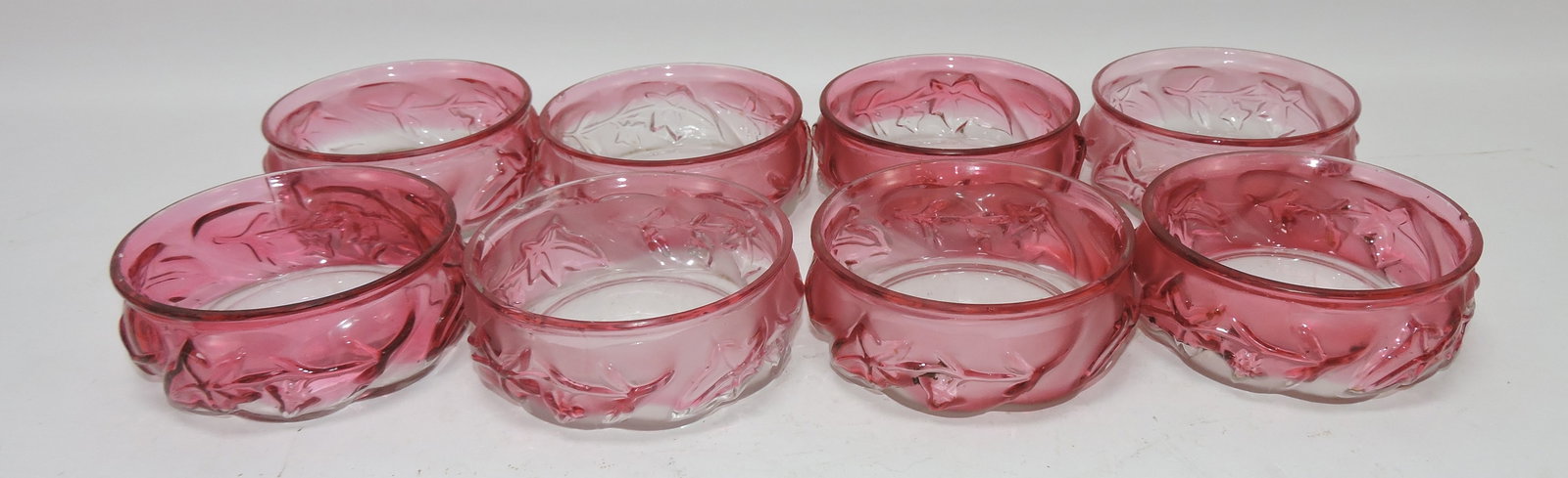 Rubina ivy set of 8 dessert bowls, 4": .