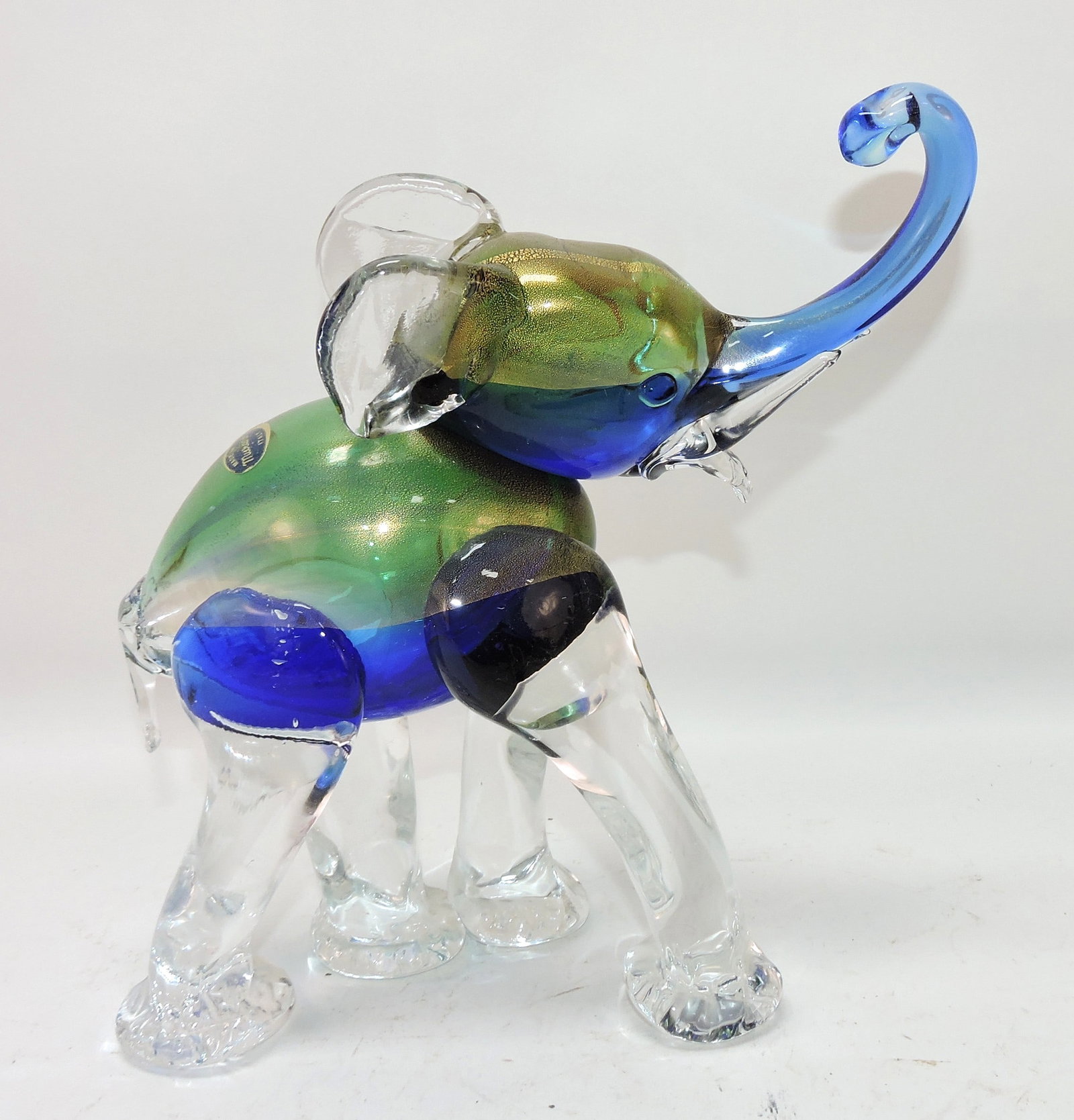 Murano elephant, 10" (1 of 1)