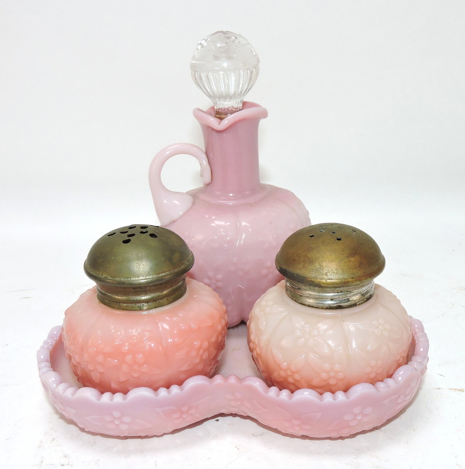 Pink opaque 'Forget Me Not' condiment (1 of 1)