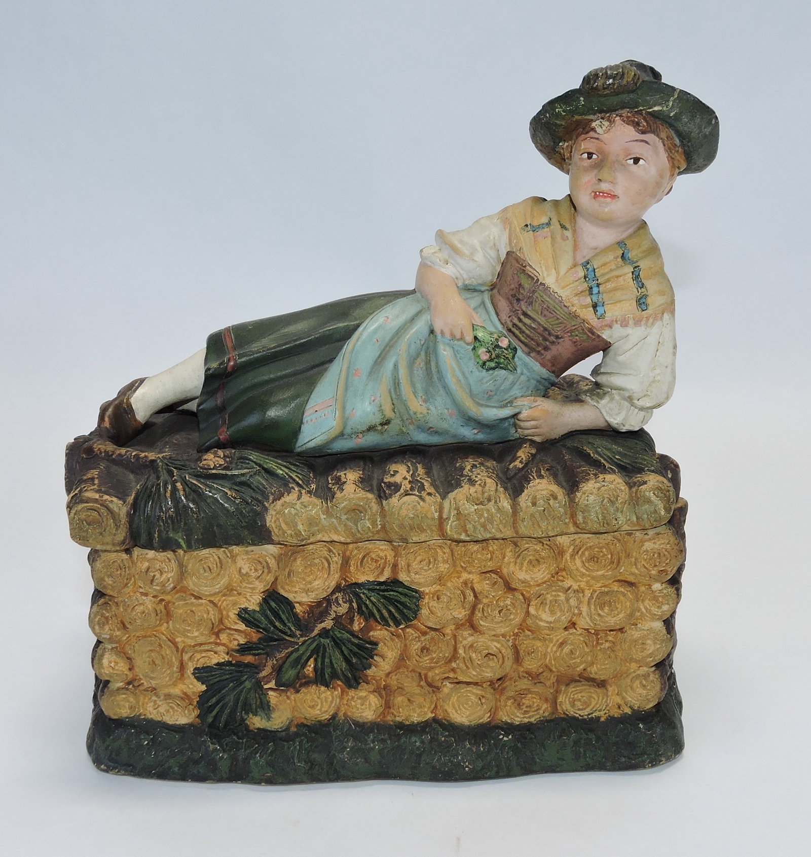 J. Maresch terra cotta recumbant lady (1 of 1)