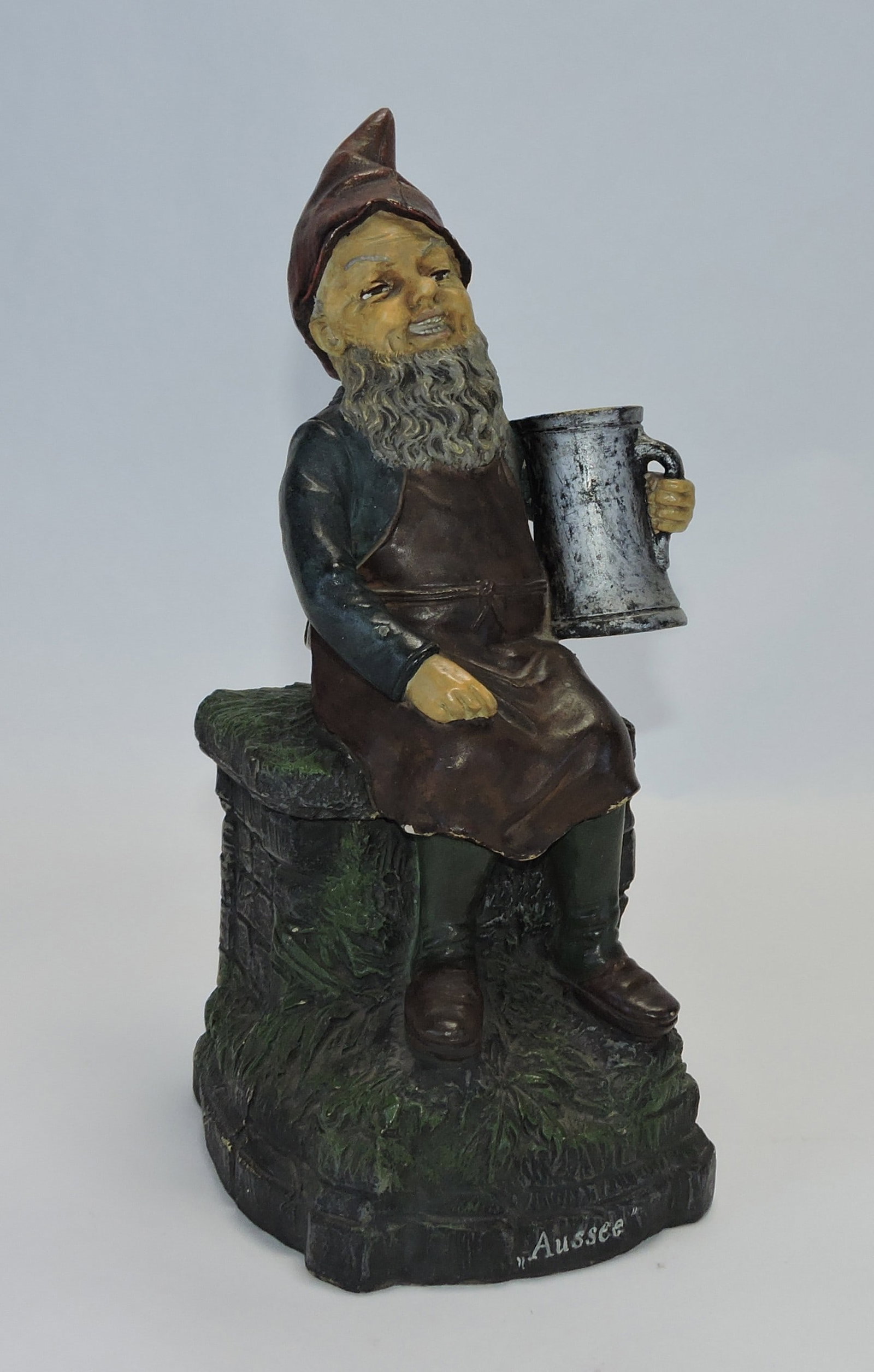 J. Maresch terra cotta gnome atop a (1 of 1)