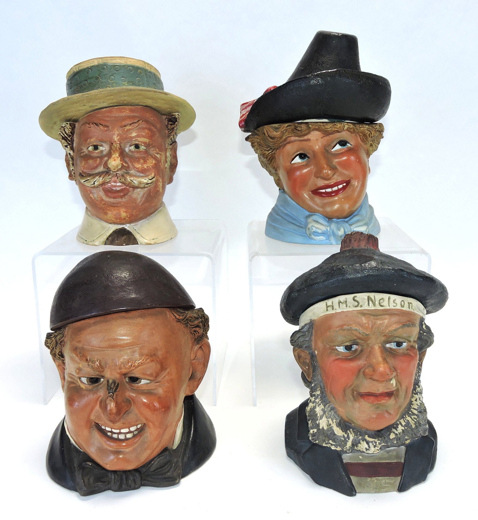 Bernhard Bloch lot of 4 terra cotta (1 of 1)
