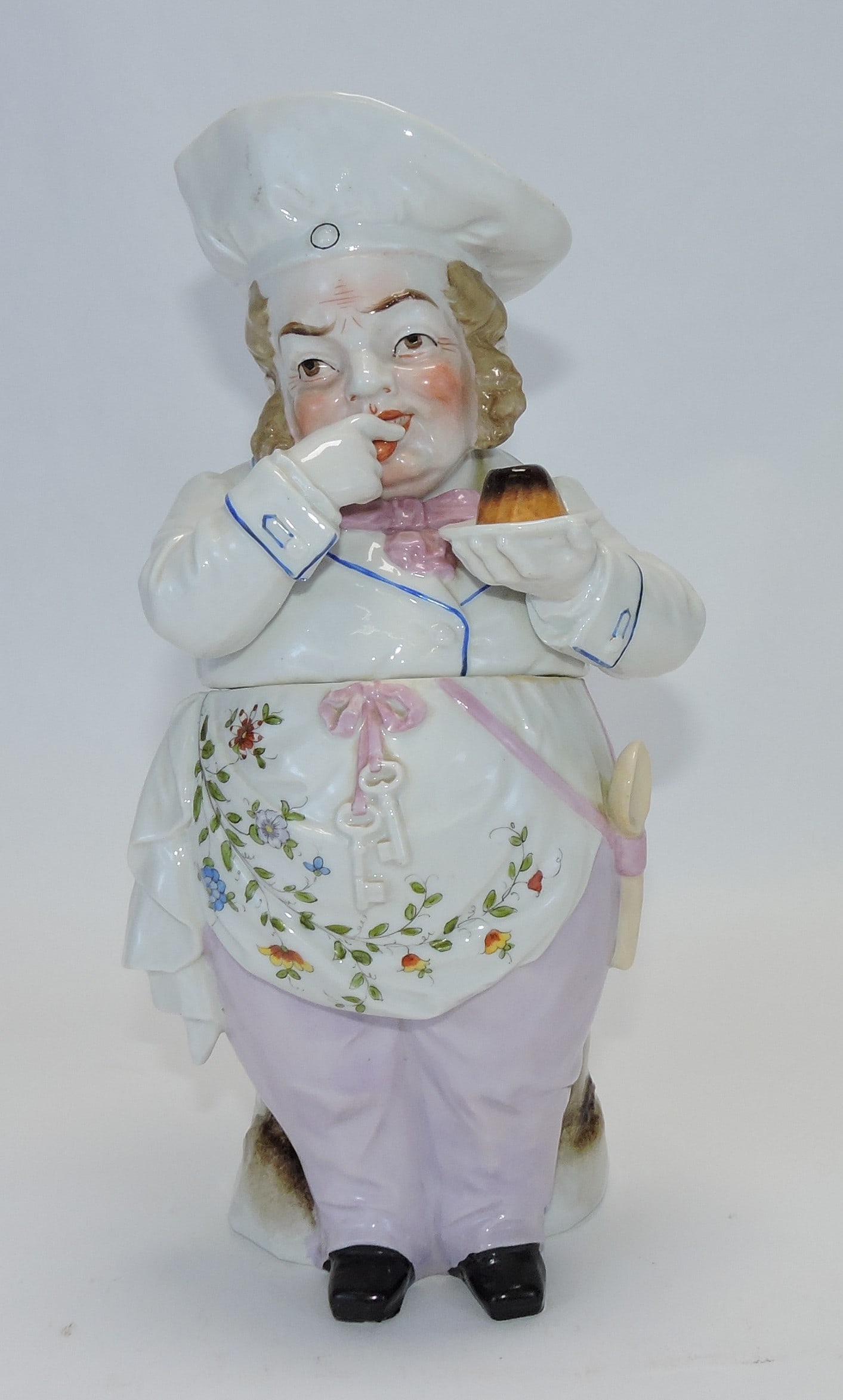Conta & Bohme figural tobacco jar (1 of 1)