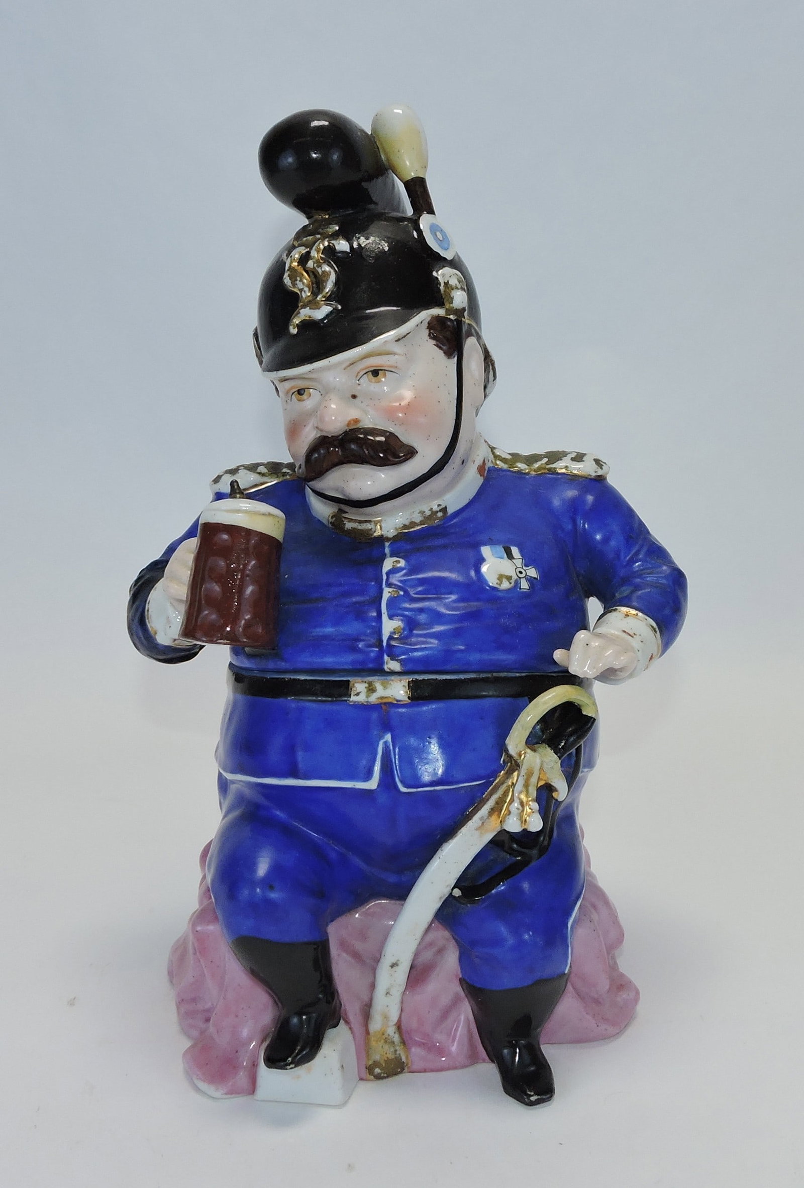 Conta & Bohme figural tobacco jar (1 of 1)