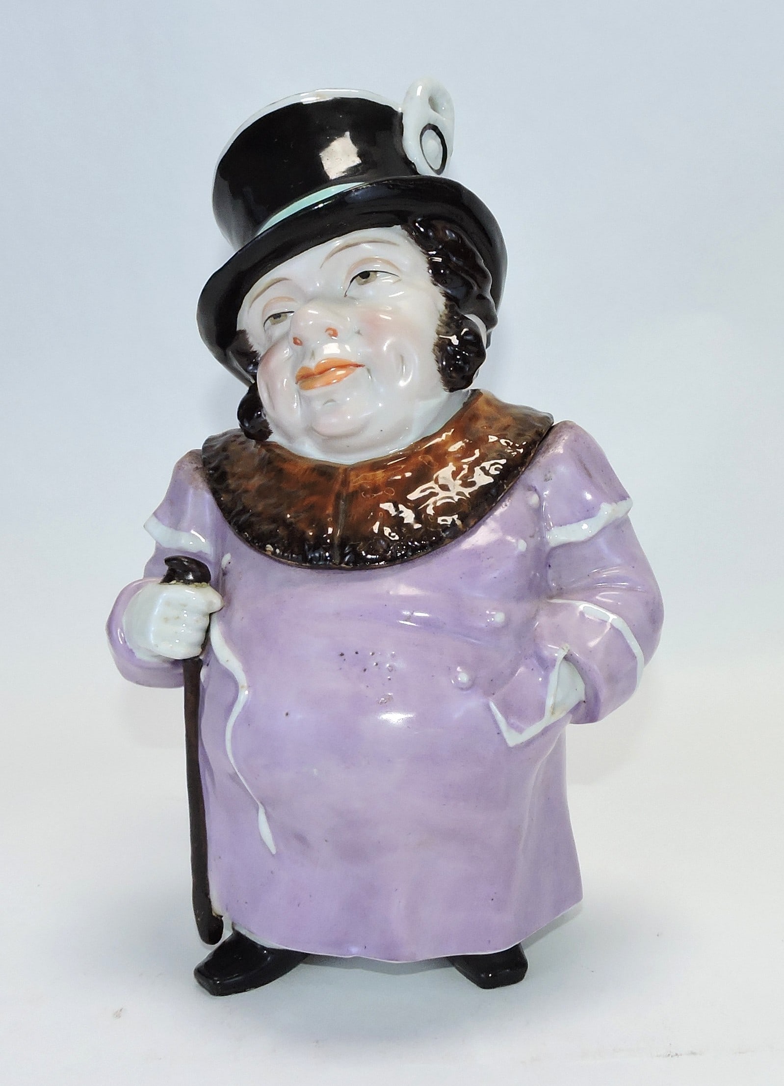 Conta & Bohme figural tobacco jar (1 of 1)