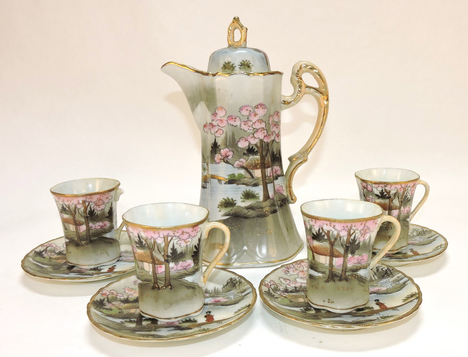 Nippon chocolate set, one cup with (1 of 1)