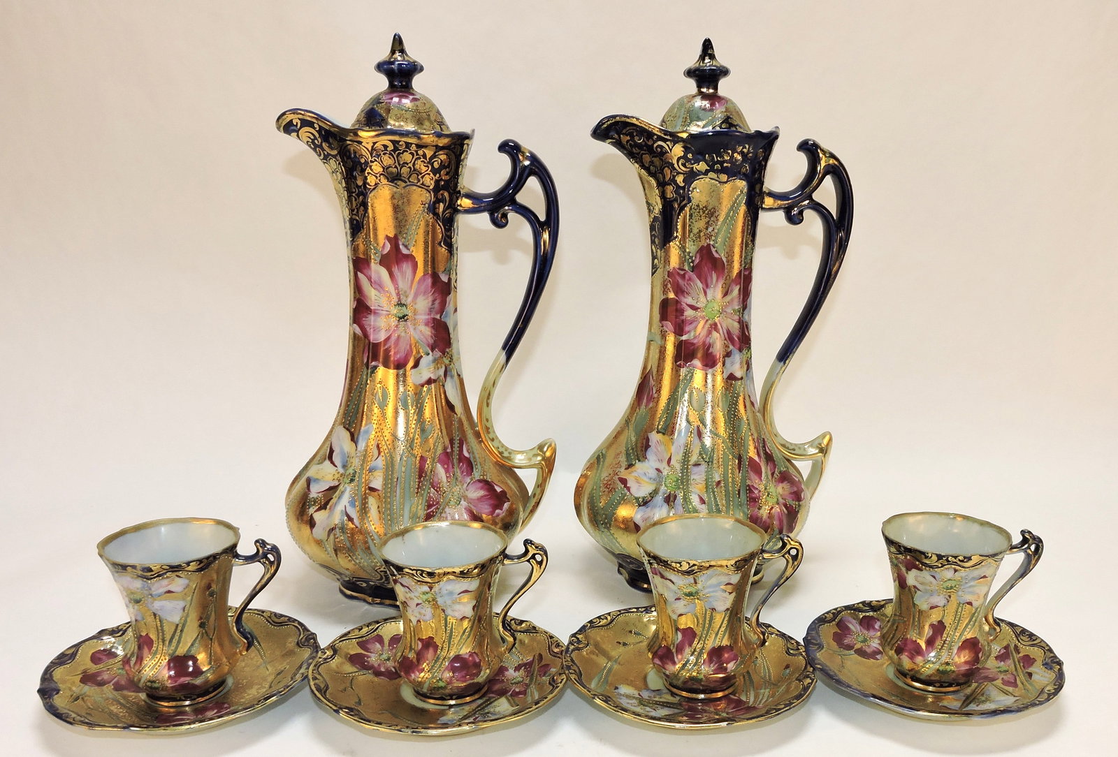 Nippon chocolate set with 2 pots, (1 of 1)