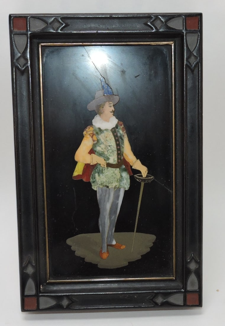 Petra Dura framed picture of man (1 of 1)