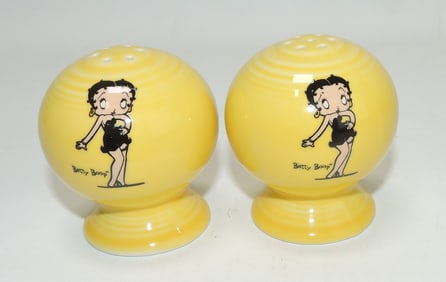 Fiesta Post 86 'Betty Boop' pair of shakers