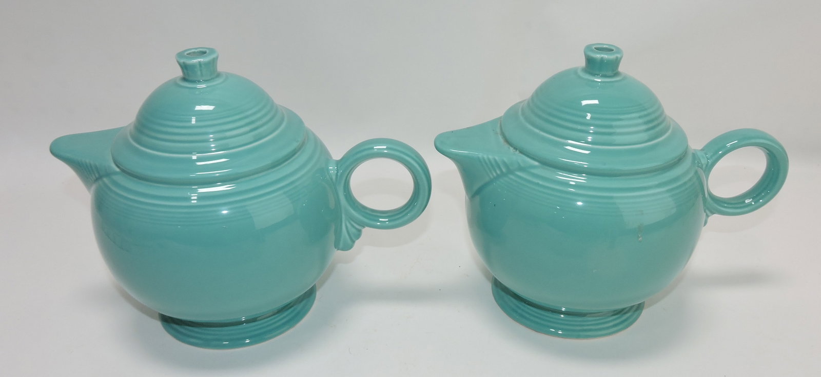 Fiesta Post 86 lot of 2 teapot lamp bases (1 of 1)