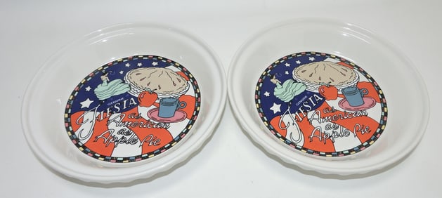 Fiesta Post 86 lot of 2 American Apple
