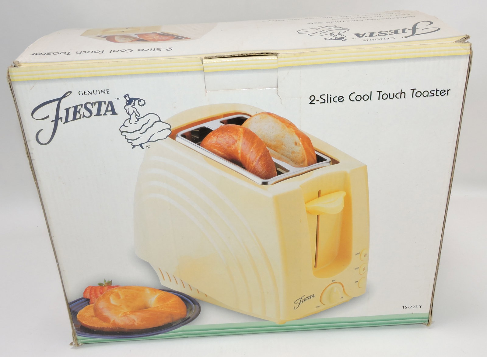 Fiesta Post 86 toaster, yellow: .