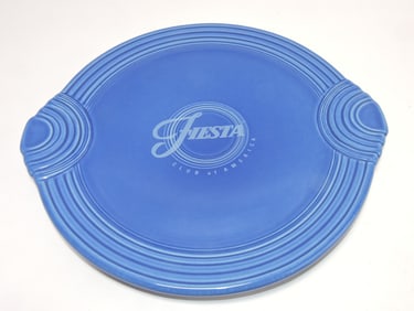 Fiesta Post 86 hostess tray, sapphire,